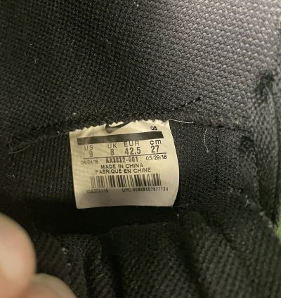 Off-white Nike Blazer Mid Grim Reaper Us9 Uk8 Eur42 5