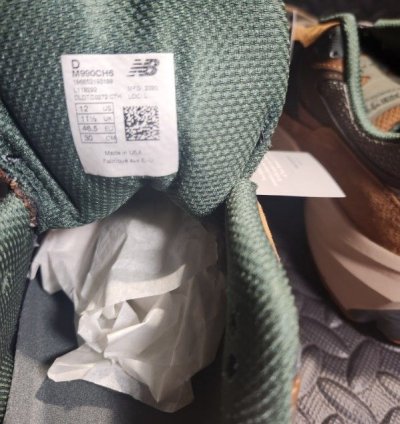 New Balance Carhartt 990v6 Size 12