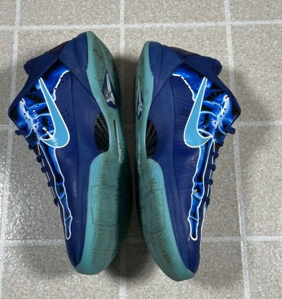 Nike Kobe 5 Protro -ray Size 8 5 Blue Basketball Shoes