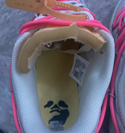Off-white Nike Dunk Lot 17