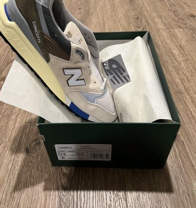 New Balance Concepts 998 -note