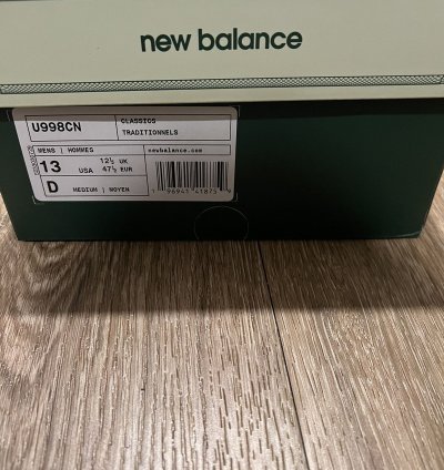 New Balance Concepts 998 -note