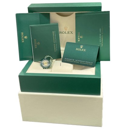 Rolex Gmt-master Ii New Papers Rolex Gmt-master Ii Meteorite Pepsi White Gold 126719 Blro Box
