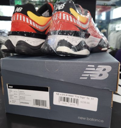 New Balance Dtlr 9060 Fire Sign