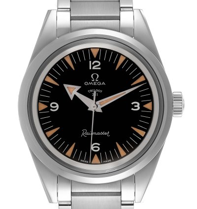 Omega 1957 Trilogy Set Limited Edition 557 Holy Trinity Steel Mens Watch