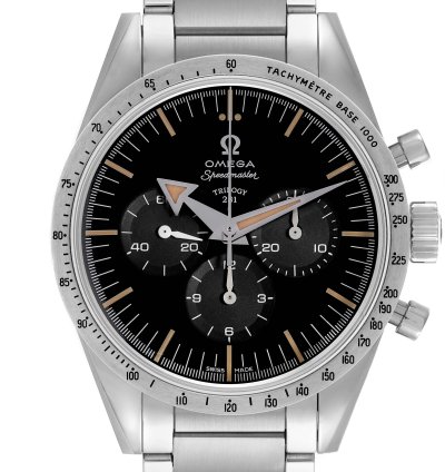 Omega 1957 Trilogy Set Limited Edition 557 Holy Trinity Steel Mens Watch