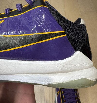 Nike Kobe 5 Protro Lakers Sz 9