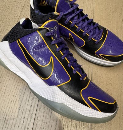Nike Kobe 5 Protro Lakers Sz 9