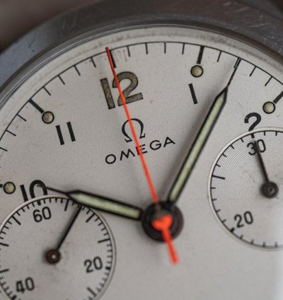 Omega 1962 Single Button Chronograph Canadian Military Ha-62-1361 6w 16