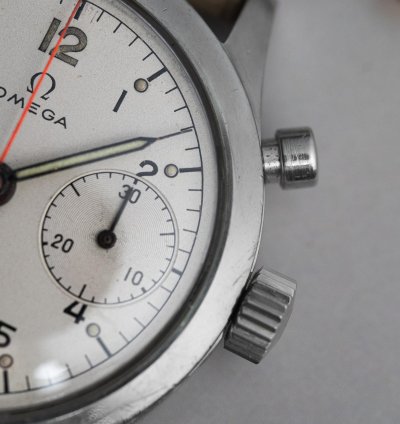 Omega 1962 Single Button Chronograph Canadian Military Ha-62-1361 6w 16