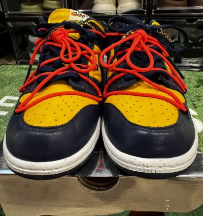 Off-white Nike Dunk Low University Gold