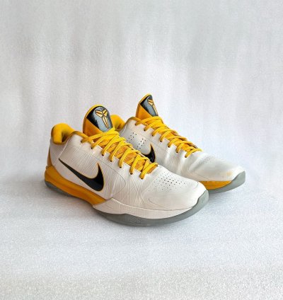 Nike Kobe 5 White Del Sol Us 13 Uk 12 Eu 47 5