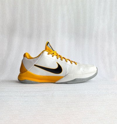 Nike Kobe 5 White Del Sol Us 13 Uk 12 Eu 47 5