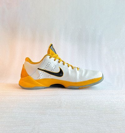 Nike Kobe 5 White Del Sol Us 13 Uk 12 Eu 47 5