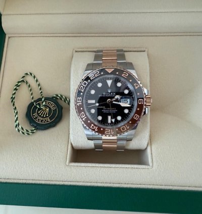 Rolex Gmt-master Ii New Rolex Gmt-master Ii 2025 Rootbeer Steel-gold