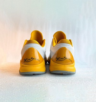 Nike Kobe 5 White Del Sol Us 13 Uk 12 Eu 47 5