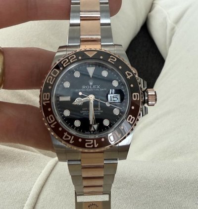 Rolex Gmt-master Ii New Rolex Gmt-master Ii 2025 Rootbeer Steel-gold