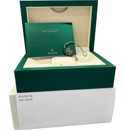 Rolex Gmt-master Ii New Rolex Gmt-master Ii Meteorite Pepsi 18k White Gold Watch 126719 Blro Box
