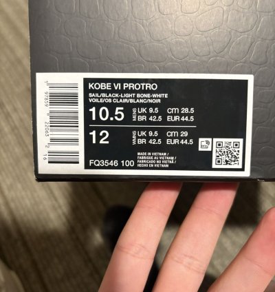 Nike Kobe 6 All Star Sail Size 10 5
