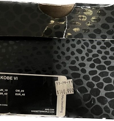 Nike Kobe 6 Imperial Purple Size 11 Deadstock