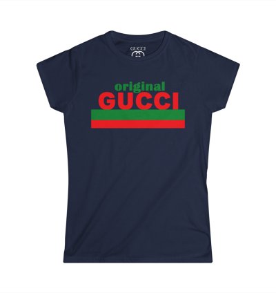 Gucci Women Navy T-shirt - Size Usa