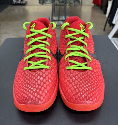 Nike Kobe 6 Proto Reverse Grinch Gs Sz 6 5y