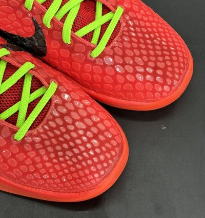 Nike Kobe 6 Proto Reverse Grinch Gs Sz 6 5y