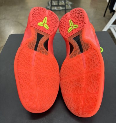 Nike Kobe 6 Proto Reverse Grinch Gs Sz 6 5y