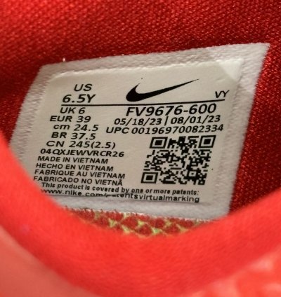 Nike Kobe 6 Proto Reverse Grinch Gs Sz 6 5y