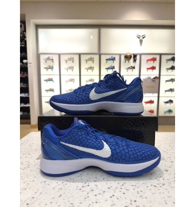 Nike Kobe 6 Protro Dodgers Game Royal Blue University Red