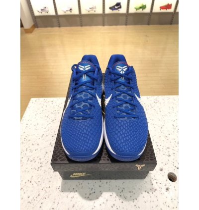 Nike Kobe 6 Protro Dodgers Game Royal Blue University Red