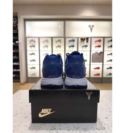 Nike Kobe 6 Protro Dodgers Game Royal Blue University Red