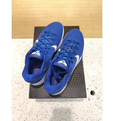 Nike Kobe 6 Protro Dodgers Game Royal Blue University Red