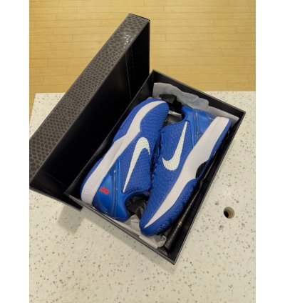 Nike Kobe 6 Protro Dodgers Game Royal Blue University Red