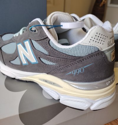 New Balance Kith 990v3 Steel Blue - M990ks3 Us 9 5