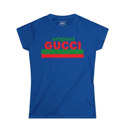 Gucci Women Blue T-shirt - Size Usa