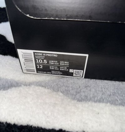 Nike Kobe 6 Protro Mambacita size 10 5
