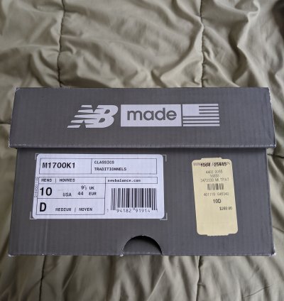 New Balance Kith Ronnie Fieg 1700 Colorist