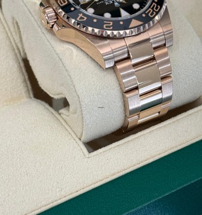 Rolex Gmt-master Ii Nuovo 2022 Oro Rosa Full Set Con Documenti Scatola Rolex