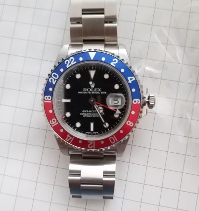 Rolex Gmt-master Ii Nuovo Full Set Con Tutte Le Pellicole
