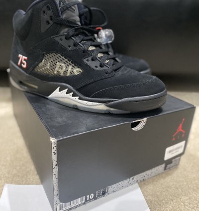 Paris Saint-germain Air Jordan 5 Retro - Av9175 001 - Us10