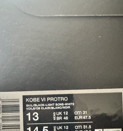 Nike Kobe 6 Protro Sail All-star