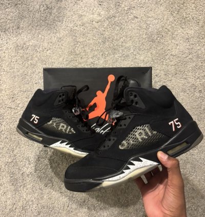 Paris Saint-germain Air Jordan 5 Retro Mens Us 10