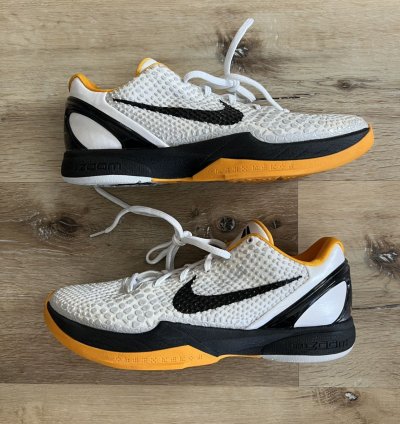 Nike Kobe 6 Protro White Del Sol Used Size 11
