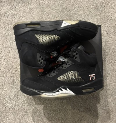 Paris Saint-germain Air Jordan 5 Retro Mens Us 10