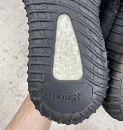 Adidas Yeezy Boost 350 V2 Mono Cinder Black Gx3791 Us9