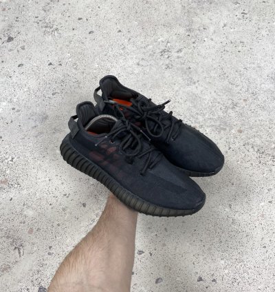 Adidas Yeezy Boost 350 V2 Mono Cinder Black Gx3791 Us9