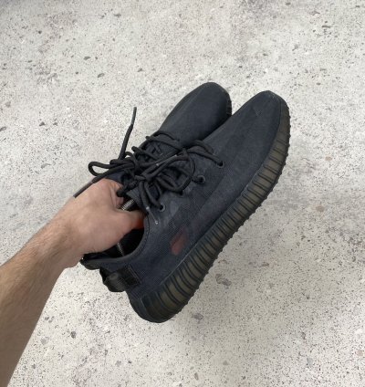 Adidas Yeezy Boost 350 V2 Mono Cinder Black Gx3791 Us9