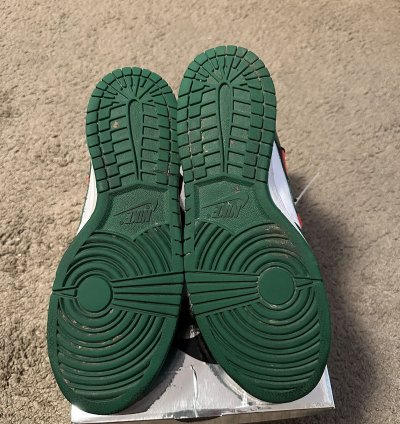 Pine Green Off-white Nike Low Top Dunks Size 10 5