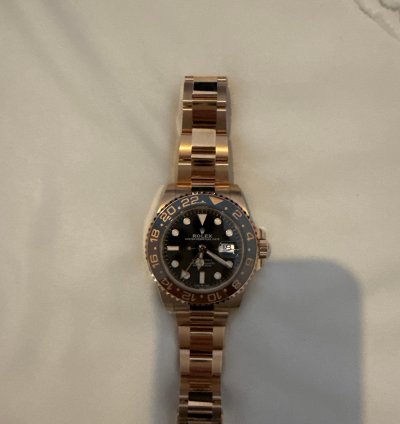 Rolex Gmt-master Ii Or Rose